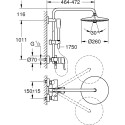 Душевая стойка Grohe Euphoria Concetto 23061002