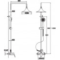 Душевая стойка Kaiser 1111-SX