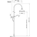 Душевая стойка Nicolazzi Classic Shower 5712WSCR20 хром