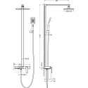 Душевая стойка Timo Torne SX-4310/03 черный