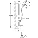 Душевой гарнитур Grohe Euphoria 110 Massage 27226AL1