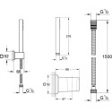 Душевой гарнитур Grohe Euphoria Cube Stick 27889000