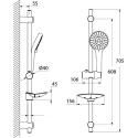 Душевой гарнитур IDDIS Aquajoy AQU3F00I16