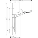 Душевой комплект Axor ShowerSelect 36707000 + 26034000 + 27987000 + 27451000 + 01700180