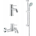 Душевой комплект Grohe BauClassic 124404