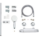 Душевой комплект Grohe Grohtherm 1000 34820004 с термостатом, хром