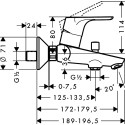 Душевой комплект Hansgrohe Focus E2 31517000 + Focus E2 31940000 + душевой гарнитур Crometta 100 Vario 26651400