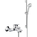 Душевой комплект Hansgrohe Logis 71400000 смеситель + душевой гарнитур