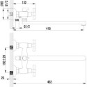 Душевой комплект Lemark LM2207C + LM2212C