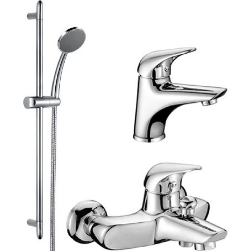 Душевой комплект Lemark Poseidon LM4206C + СLM4232C + LM8067C