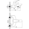 Душевой комплект Lemark Poseidon LM4206C + СLM4232C + LM8067C