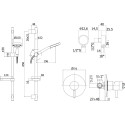 Душевой комплект Paffoni Light LIG011CR + ZSAL206CR + ZACC130CR