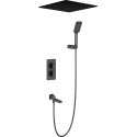 Душевой комплект Timo Petruma SX-5019/03SM С ВНУТРЕННЕЙ ЧАСТЬЮ, черный