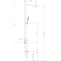Душевой комплект Timo Selene SX-3069 /00 SM 1113 С ВНУТРЕННЕЙ ЧАСТЬЮ