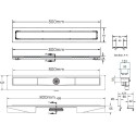 Душевой лоток Berges Wasserhaus Top Stark 091051 80 см