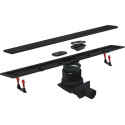 Душевой лоток Pestan Confluo Frameless Line 650 черный матовый