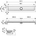 Душевой лоток TECE TECEdrainline 601001 100 см комплект