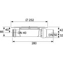 Душевой трап TECE TECEdrainpoint S 360 14 00 DN 50 под плитку