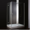 Душевой уголок Cezares Bergamo AH2 120/100 C Cr R