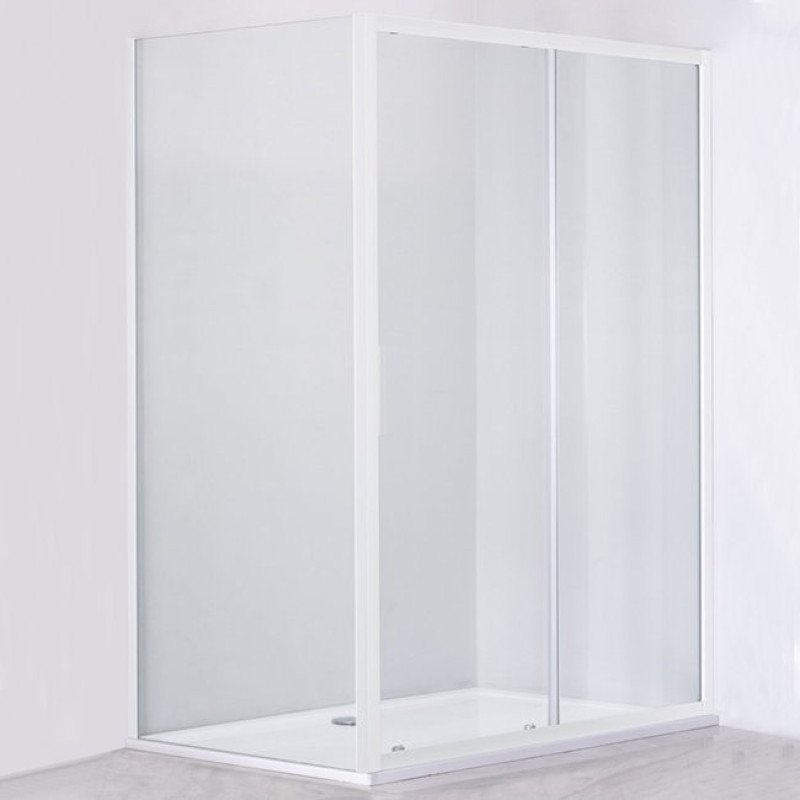 Душевой уголок Cezares Relax AHF-1-110/80-C-Bi стекло прозрачное
