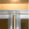 Душевой уголок GuteWetter Practic Rectan GK-404 правая 110x80 см стекло бесцветное, профиль матовый хром