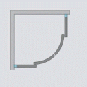 Душевой уголок Radaway Idea PDD 120х80