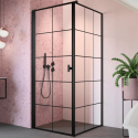 Душевой уголок Radaway Nes Black KDJ I Factory 100x80 L