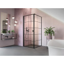 Душевой уголок Radaway Nes Black KDJ I Factory 80x80 L