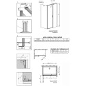 Душевой уголок Radaway Nes KDS II 90x75 R
