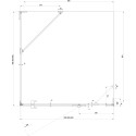 Душевой уголок Ravak BSDPS+B SET 100х100 R Transparent, профиль хром