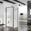 Душевой уголок Ravak PDOP2 110х80, Transparent, профиль черный
