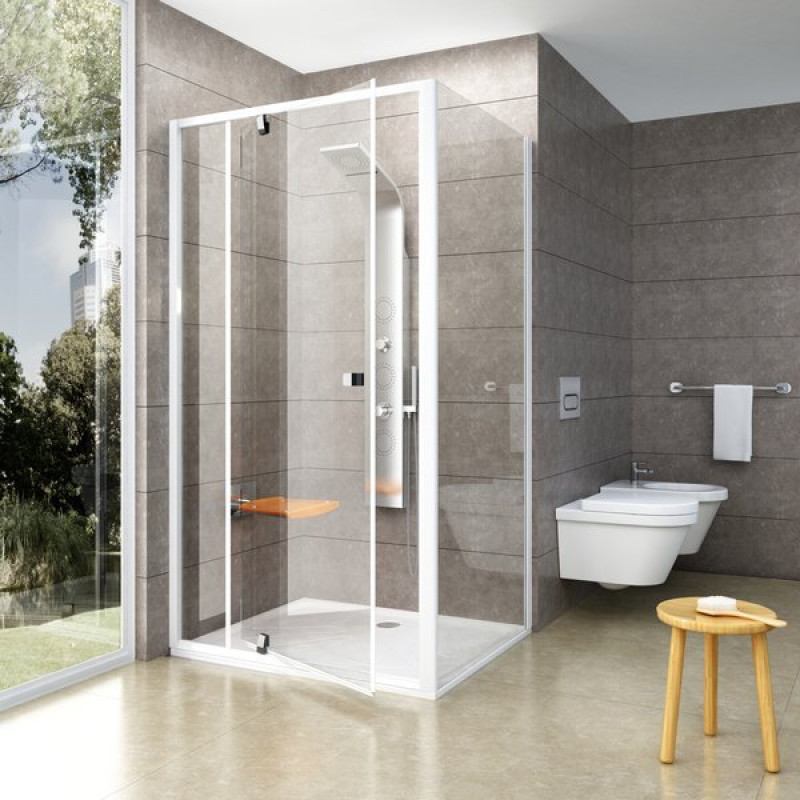 Душевой уголок Ravak PDOP2 110х90, Transparent, профиль белый