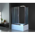 Душевой уголок Royal Bath RB8100BP-C-CH-L с поддоном