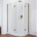 Душевой уголок Vegas Glass AFS-F 120*90 05 01 L профиль бронза, стекло прозрачное