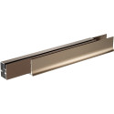 Душевой уголок Vegas Glass AFS-F 120*90 05 01 R профиль бронза, стекло прозрачное