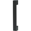 Душевой уголок Vegas Glass ZA-F Novo 110*90 02М 01 профиль черный матовый, стекло прозрачное