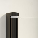 Душевой уголок Vegas Glass ZA-F Novo 120*80 02М 01 профиль черный матовый, стекло прозрачное