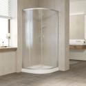 Душевой уголок Vegas Glass ZS 120 07 02 профиль матовый хром, стекло шиншилла