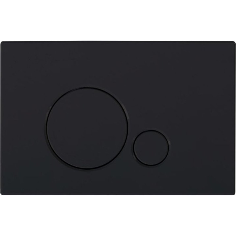 Кнопка смыва BelBagno Sfera BB017-SR-NERO.M черный матовый