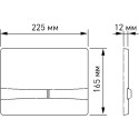 Комплект Berges Wasserhaus Novum 043273 кнопка черная