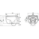 Комплект Berges Wasserhaus Novum 047213 кнопка хром