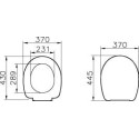 Комплект VitrA Normus 9773B003-7202 кнопка хром