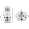 Комплект  Мойка кухонная Oulin OL-327R + Измельчитель отходов Oulin OL-KDS553