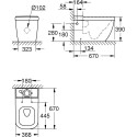 Комплект  Унитаз-компакт Grohe Euro Ceramic 39338000 + Гигиенический душ Grohe BauFlow 124900 со смесителем
