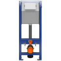 Комплект  Унитаз подвесной Cersanit Carina XL Clean On DPL EO P slim + Система инсталляции для унитазов Cersanit Aqua 40 P + Кнопка смыва Cersanit Actis P-BU-ACT/Blg/Gl P стеклянная,