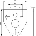 Комплект  Унитаз подвесной Duravit DuraStyle 45620900A1 безободковый + Система инсталляции для унитазов AlcaPlast AM101/1120-4:1RS M1720-1-001