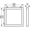 Люк настенный Evecs Ceramo D6060 60x60