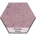 Мойка кухонная AquaGranitEx M-27 розовая
