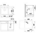 Мойка кухонная Blanco Pleon 5 антрацит