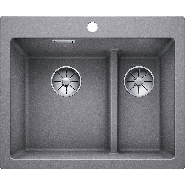 Мойка кухонная Blanco Pleon 6 Split алюметаллик